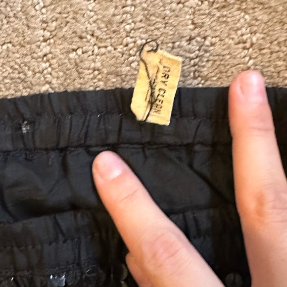 Vintage Silk Sequin Maxi Skirt - Picture 3 of 4